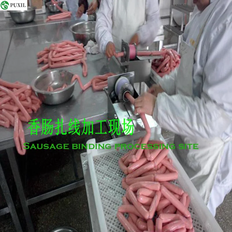 Ручная машина для вязания колбасок ручная ручка завязывания