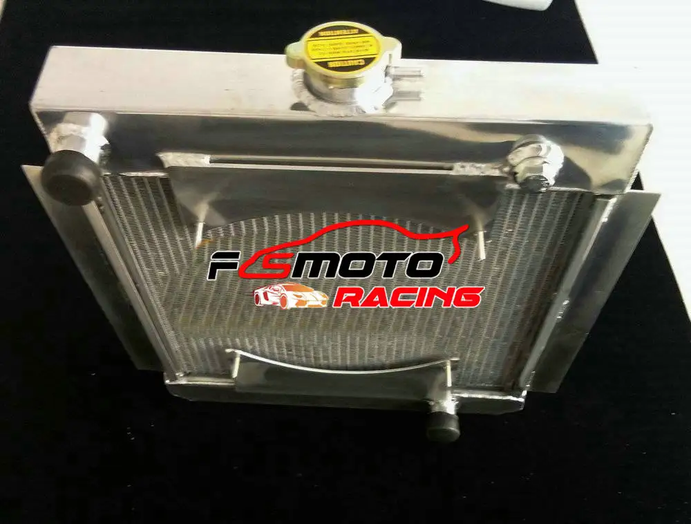 Aluminum Radiator &amp FAN For FORD ESCORT MK1 MK2 PINTO/MEXICO RS2000 1.1/1.3/1.6/2.0L MT | Автомобили и мотоциклы