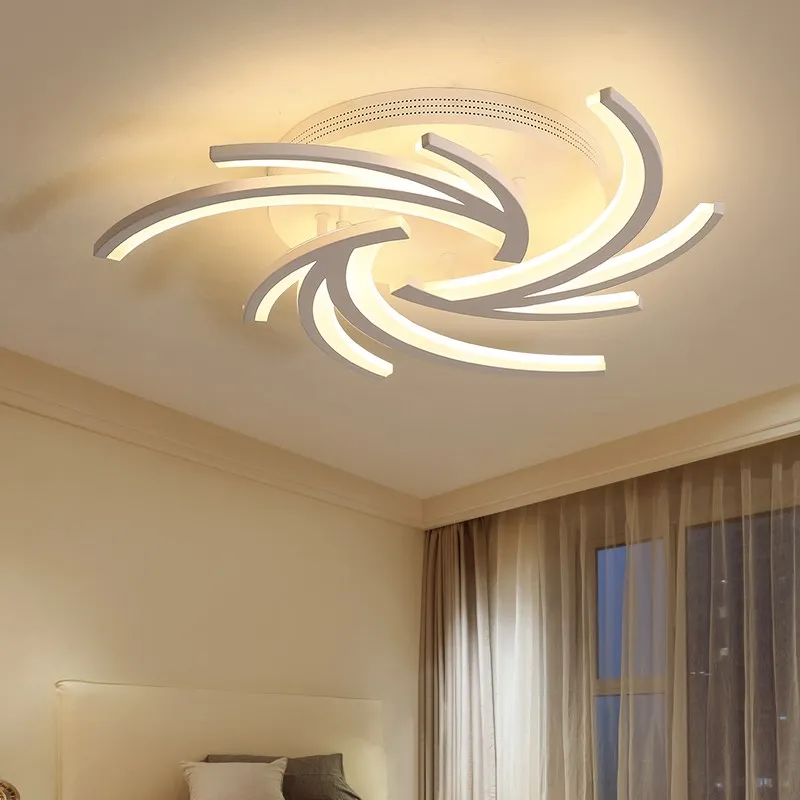 Minimalist Creative Modern Led Ceiling Lights For Living Room Bedroom White Color Home Lamp Luminaires AC110V AC220V |