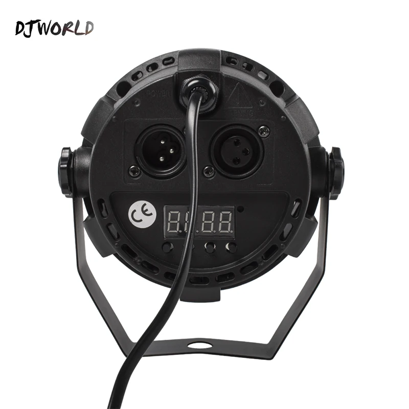 Светодиодный плоский цветной мини-проектор Par 12x3 Вт RGBW диско-лампа для диджея