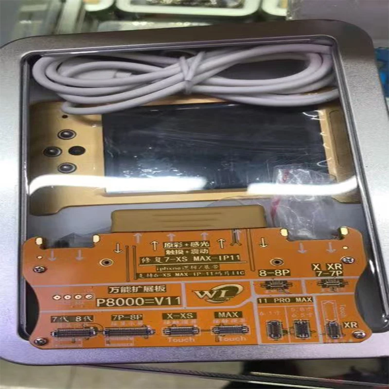 

Multifunctional tester V6 use For ip 6 to 11pro max light sensor true tone touch vibration recovery chip Battery test