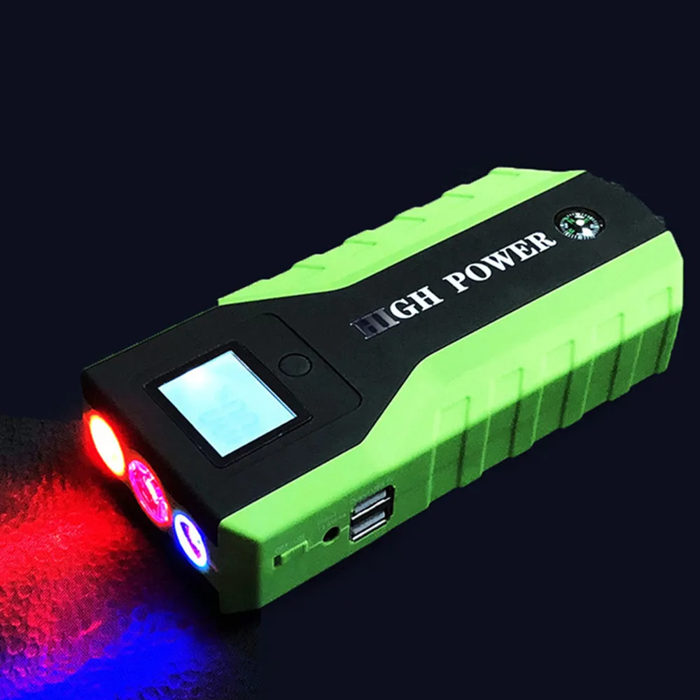 GKFLY Emergency Car Jump Starter 12V 1000a Portable Starting Device Power Bank Car Charger For Car Battery Booster Buster