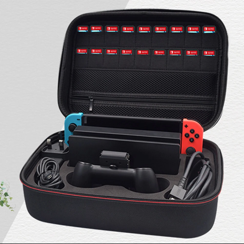 

Игровая консоль Nintendo, Жесткий Чехол для хранения, многофункциональная сумка, защитный переносной чехол для путешествий