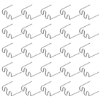 500 шт. сварочные прутки, горячий степлер для ремонта степлера, пластиковая сварка, горячий степлер, ремонт автомобильного бампера, предварительно волнистые скобы 0,6 мм