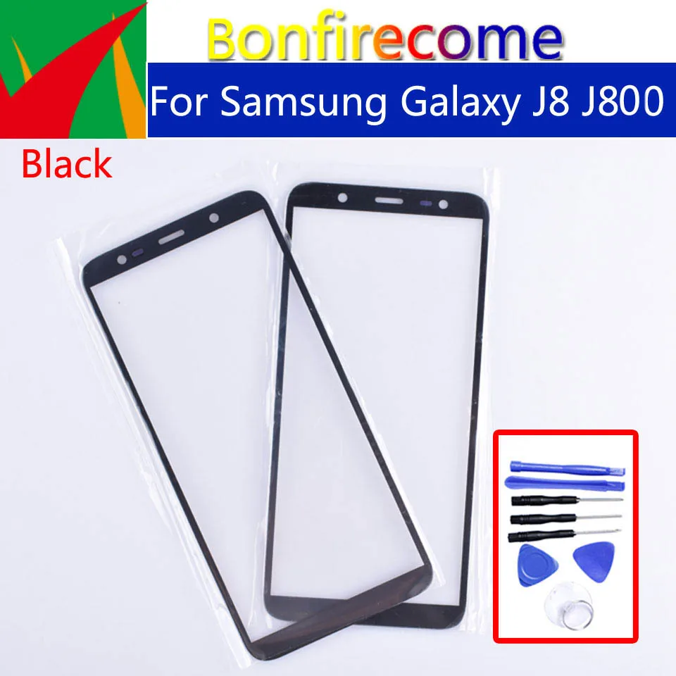 Для Galaxy J8 2018 J810 J810F J810DS On8 на 8 сенсорный экран Переднее внешнее стекло для J800