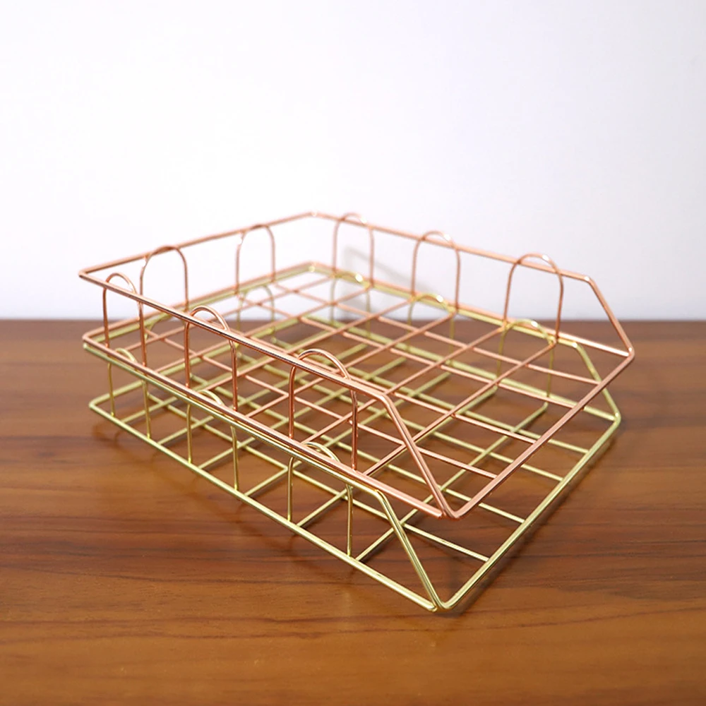 Офисный органайзер для бумаги формата А4 многослойный складной стеллаж