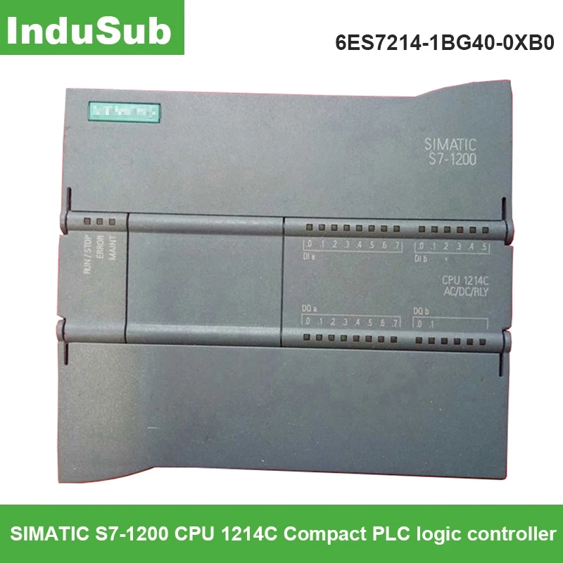 

Программируемый логический контроллер 6ES7214-1BG40-0XB0 PLC SIMATIC S7-1200 CPU 1214C 1bg40, автоматический контроллер plc, новый оригинальный