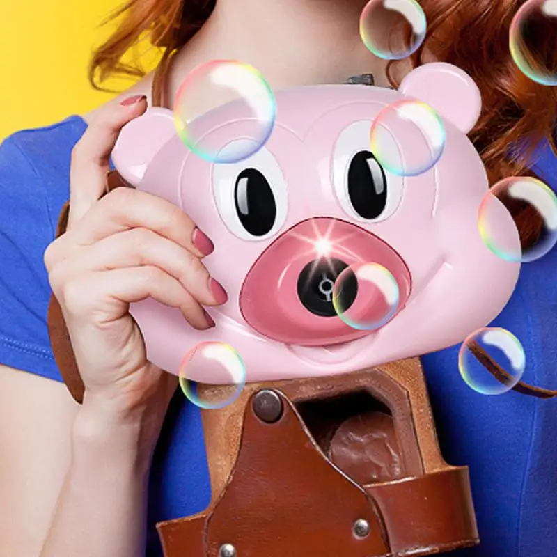 Детская электрическая пузырьковая машина GloryStar мультяшная мышь светильник