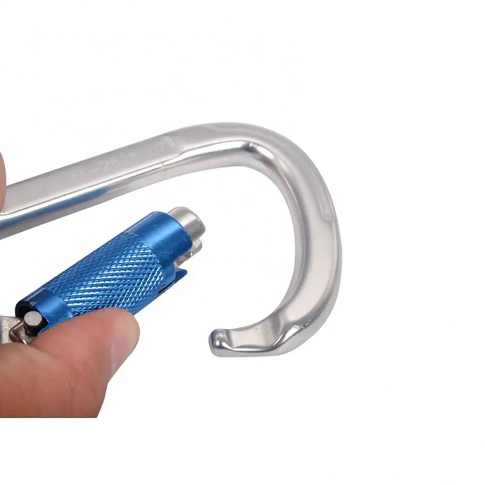 

Carabiner Keychain Outdoor Camping Climbing Snap Clip Lock Buckle Hook Tool 25KN