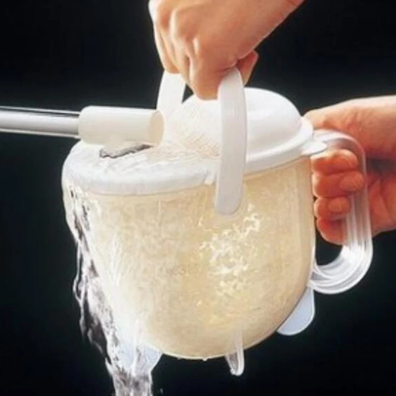 Супер практичное лаконичное быстрое мытье стиральной дуршлаг для риса