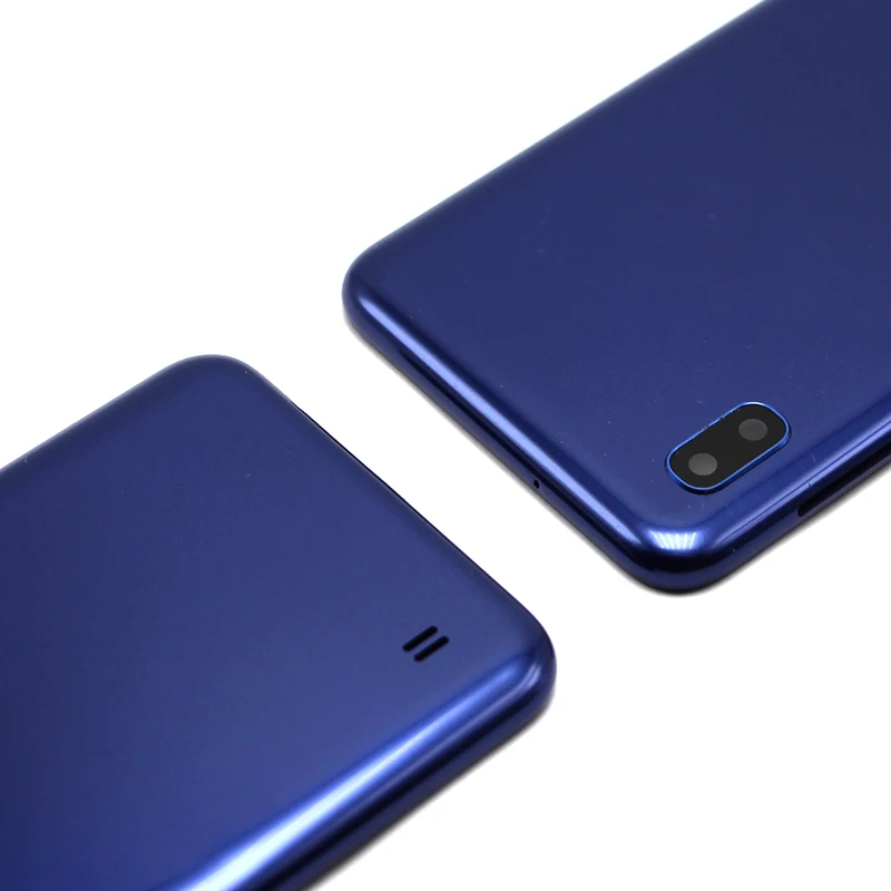 Для samsung Galaxy A10 A105 A105F задняя крышка для батареи, стеклянный корпус для samsung A10, запасной чехол для задней двери