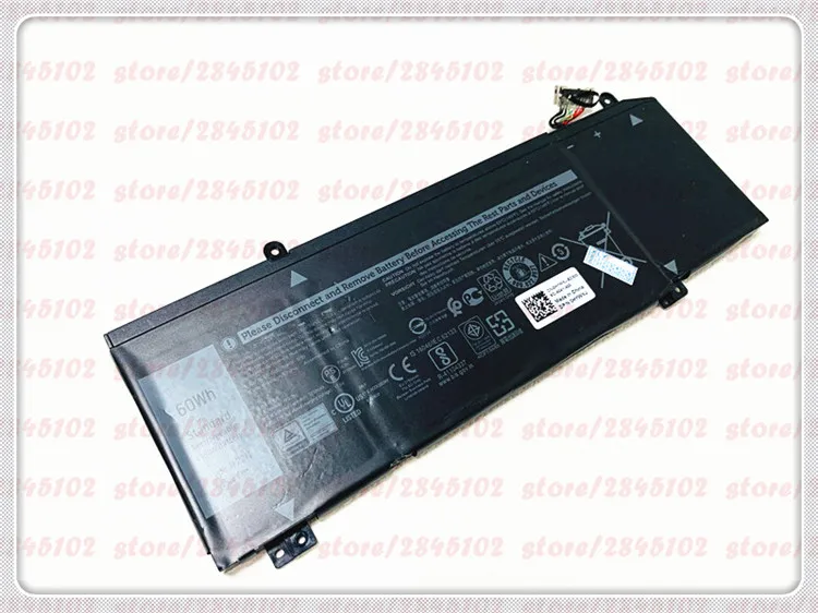 Аккумулятор для ноутбуков Dell G5 15 2 G7 17 5590 GYIYGY 1F22N XRGXX 7790 в 60Wh|Аккумуляторы ноутбуков|