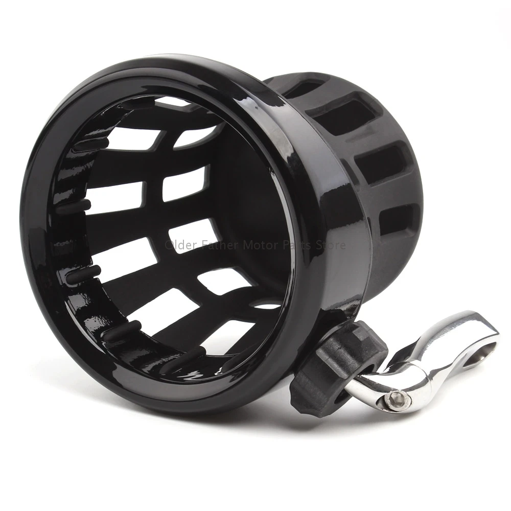 Barato Soporte De Copa De Bebida Para Motocicleta, Manillar De Aluminio Negro, Soporte Para Bebidas Apto Para Modelos Honda Goldwing GL1800 2018
