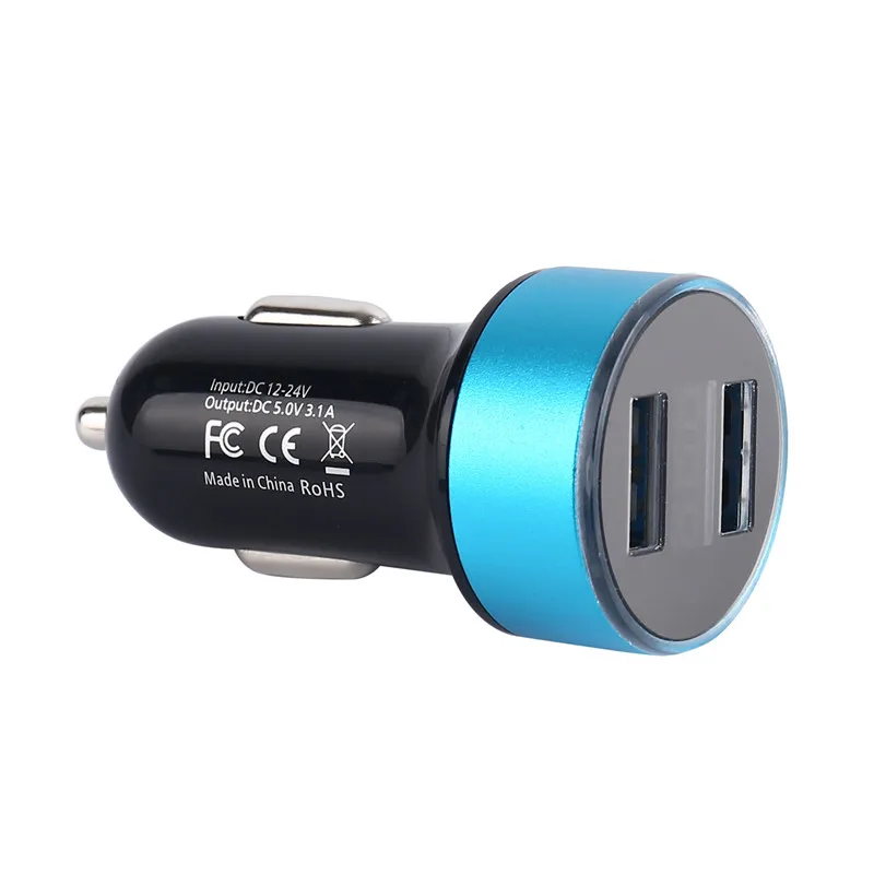 

Car charger one with two cigarette lighter converter for Peugeot Citroen C-Quatre C-Triomphe Picasso C1 C2 C3 C4 C4L C5 Elysee