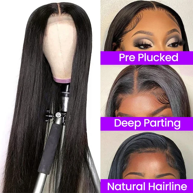 13x6 Straight Lace Front Wigs 2