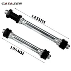 Мост ступицы колеса для велосипеда, передний, задний, стальной полый шпиндель, винтажный M10 X 145 мм 108 мм 38 дюйма для Fixie BMX MTB E BIKE Road Skewer