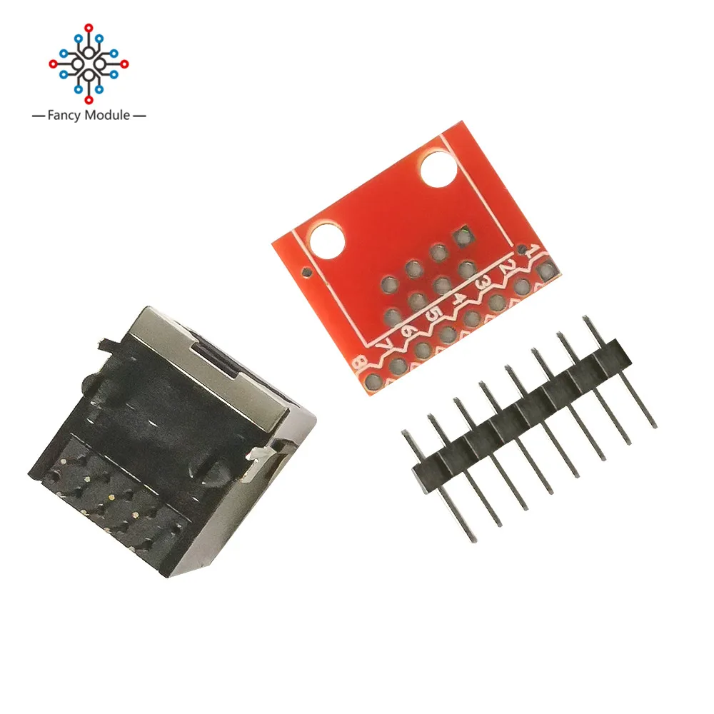 

1 шт., набор кранов для электроники RJ45