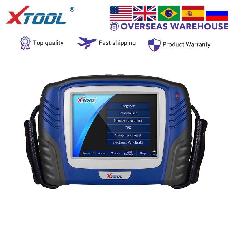 XTOOL PS2 GDS Авто ключ Программирование Автомобильный сканер Bluetooth VCI OBD2