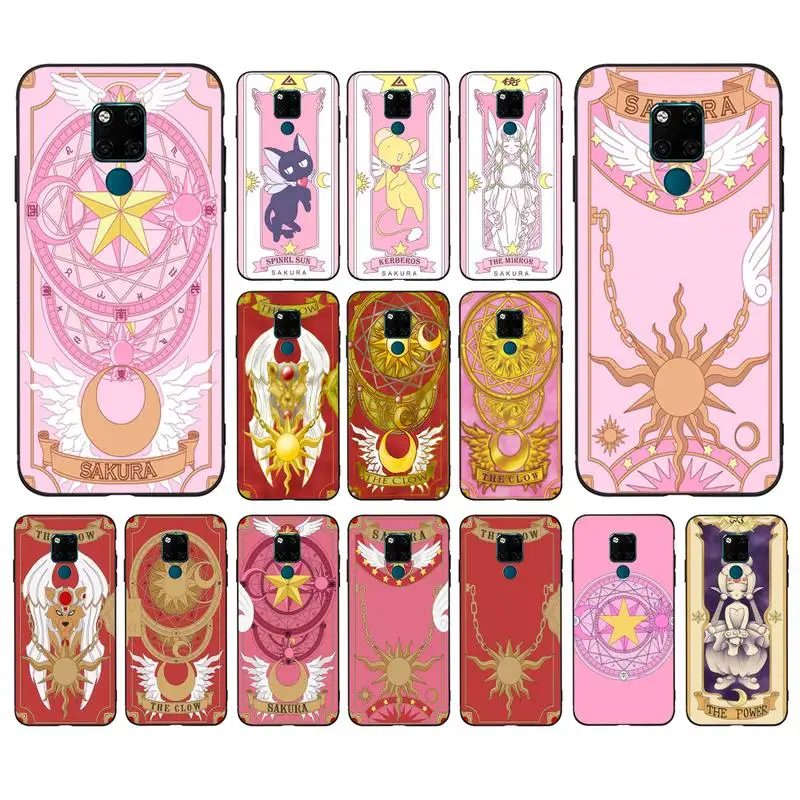 

MaiYaCa Card Captor Sakura Phone Case for Huawei Mate 20 10 9 40 30 lite pro X Nova 2 3i 7se
