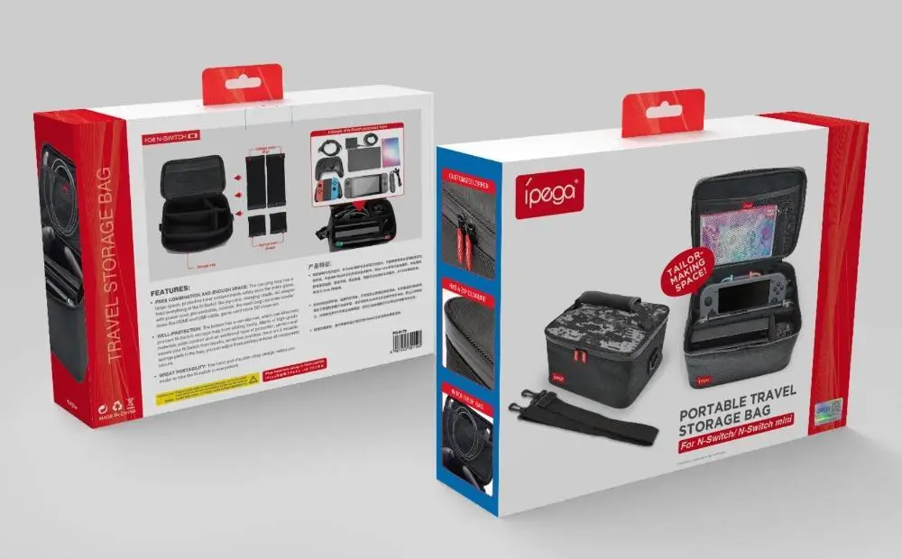 Чехол для хранения iPega PG 9179 Nintendo Switch Treasure bag NS картриджи защитный Дорожный EVA