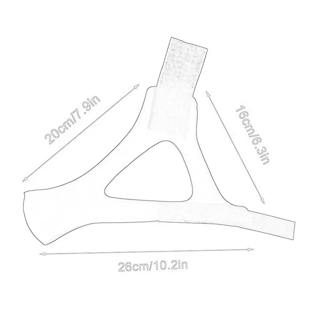 Анти-Snore ремешок для подбородка стоп храп пояс сна апноэ подбородок