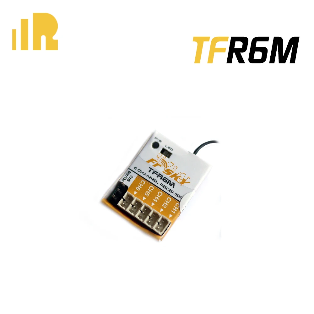 FrSky TFR6M 2 4 ГГц 6CH микро приемник FASST совместимый|Детали и аксессуары| |