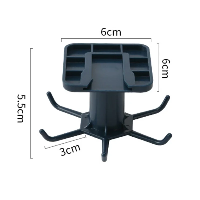

Kitchen Tools Punch-Free Wall Hook Free Rotation Cuisine Outils Accessoire Mini And Light-Weight PP Material