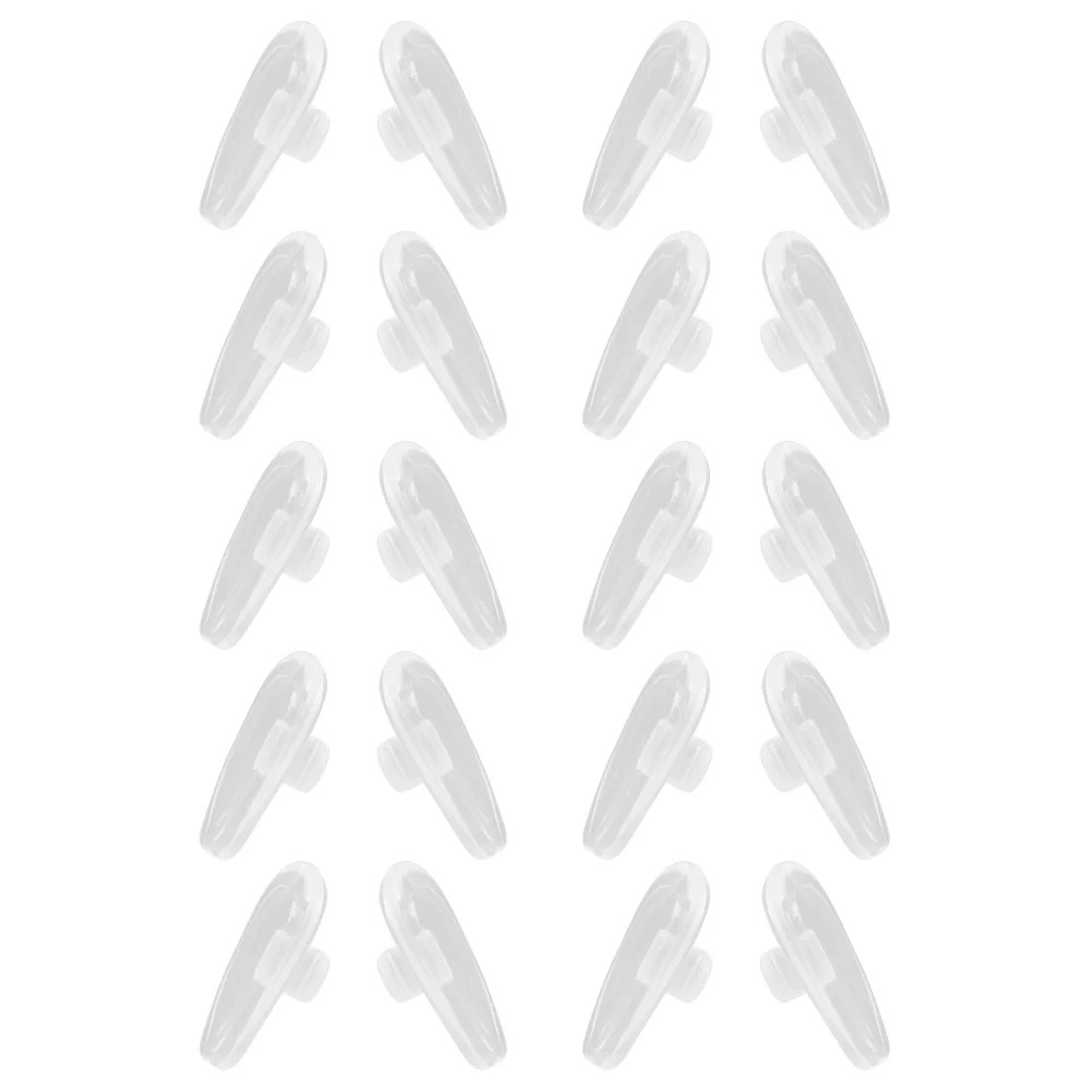 

10 пар, силиконовые носоупоры для очков