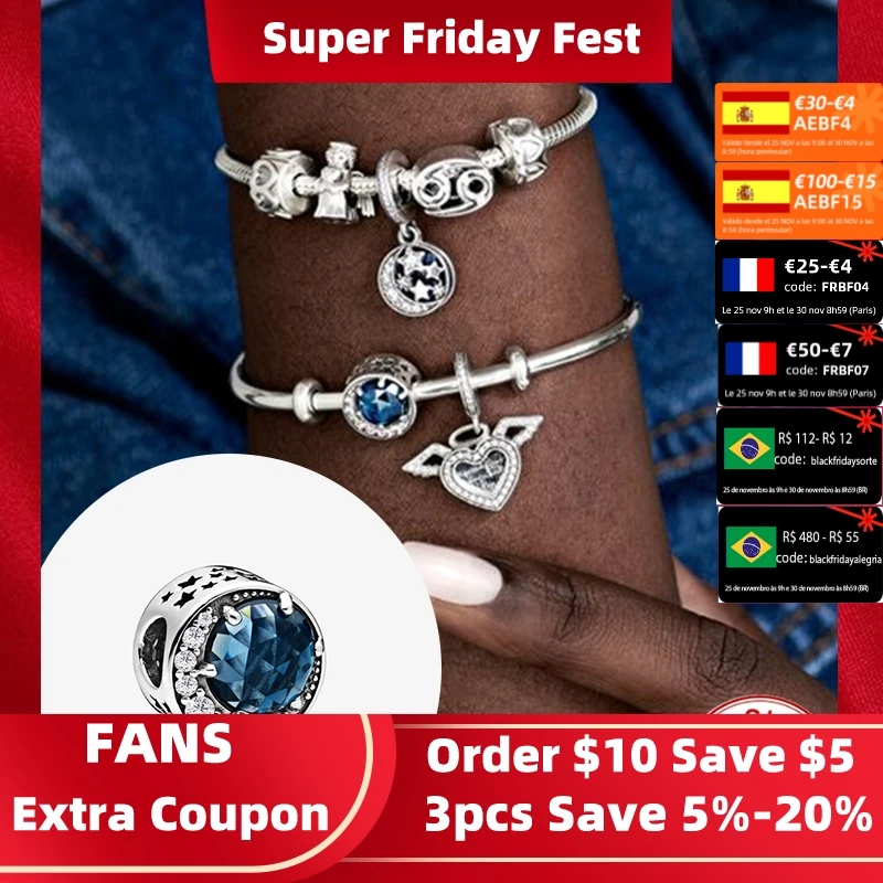 

MC 1Set New Original Charm Bracelet 925 Sterling Silver Snake Chain Bracelet With Charms Beads DIY Jewelry Dropship Fit Pandoras