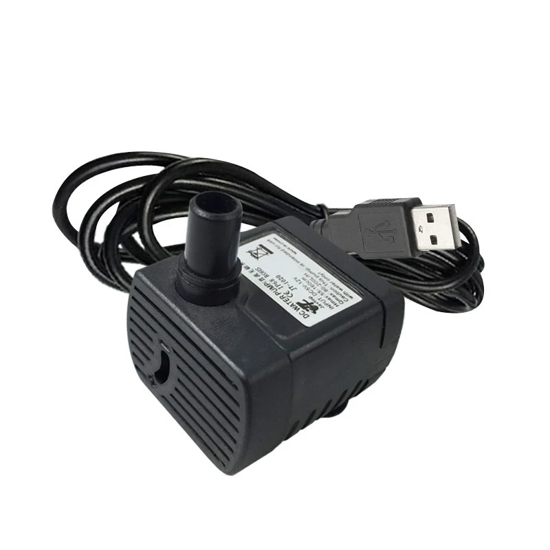 Погружной водяной насос Бесщеточный мини для фонтана 6 в/12 В постоянного тока л/ч