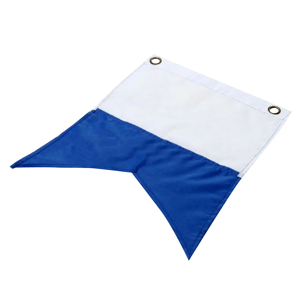 

MagiDeal Scuba Dive Down Flag Scuba Diving Dive Boat Flag ( Alpha Flag ) with Metal Grommets, 350 x 300mm
