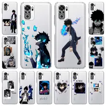 Dabi Boku No My Hero Academia Anime Phone Case For Xiaomi Poco X3 NFC M3 Redmi Note 9S 9 8 10 Pro 7 8T 9C 9A 8A K40 Clear Cover