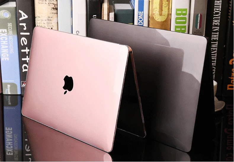 Кристальный чехол для Macbook Air 13 A1466 A1369 Touch ID A1932 bar pro retina 11 12 3 15 4 дюймов A1706 1708 A1989