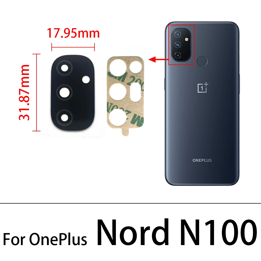 Новые оригинальные задний тыловой объектив камеры для Oneplus 3 чехлы айфонов 5 6