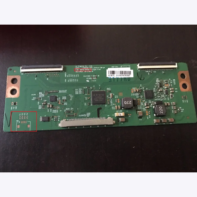 Логическая плата для телевизора LG LC500DUE-SFR1 6870C-0452A 6870C-0451A Tcon | Электроника
