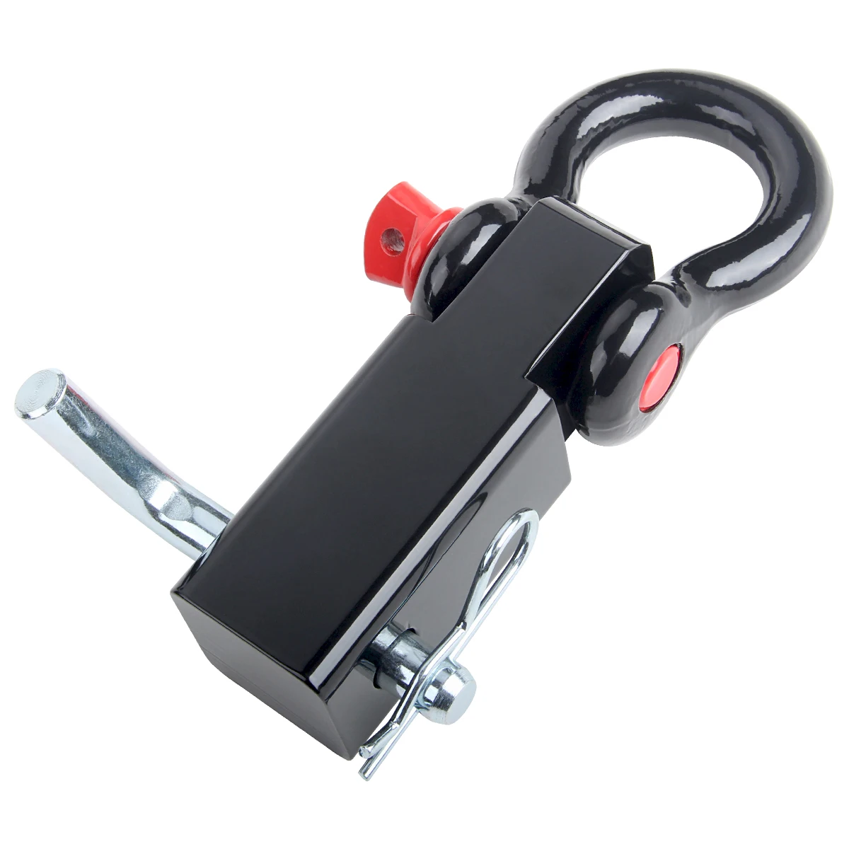 Универсальная сцепная скоба с ресивером 2 дюйма черная и зеленая 50500 фунта