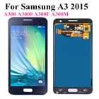 ЖК-дисплей TFT 4,5 дюйма с регулировкой яркости для Samsung Galaxy A3 2015 A300 A3000 A300F A300M, ЖК-дисплей с сенсорным экраном и дигитайзером в сборе