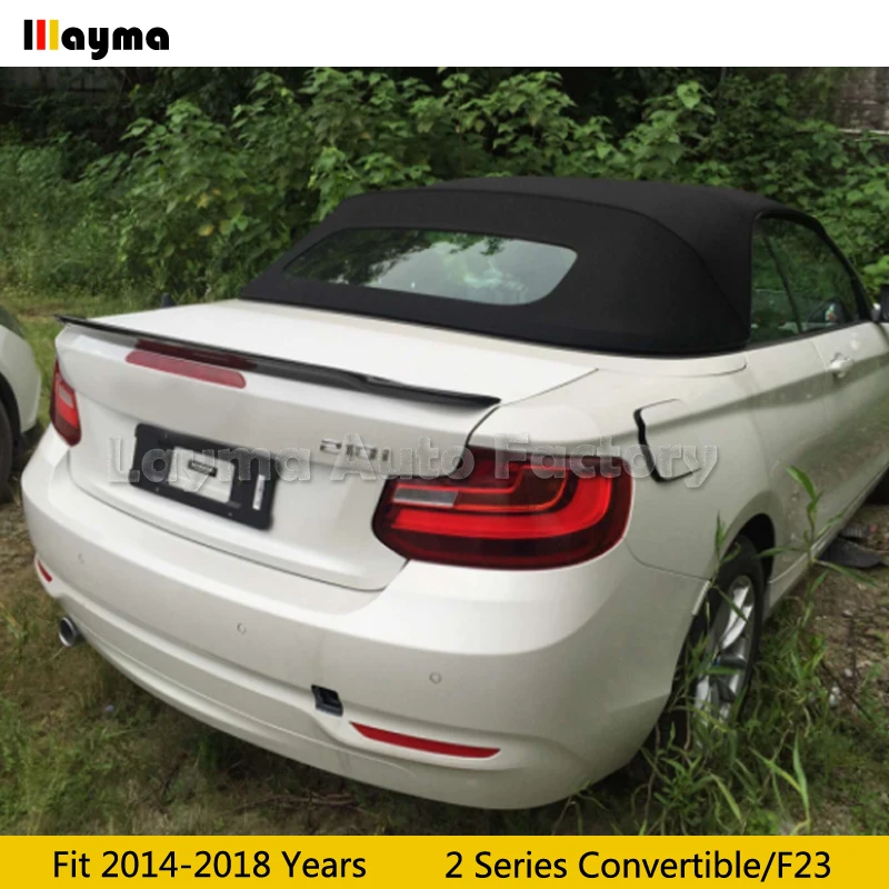 Стильный спойлер C74 для заднего багажника из углеродного волокна BMW 2 серии