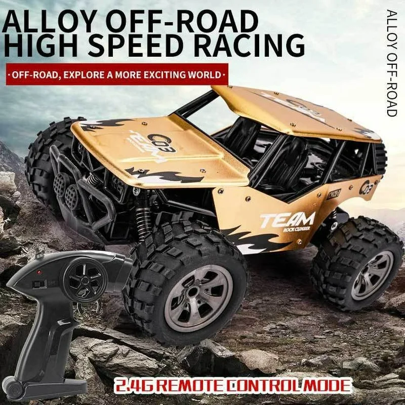 

2.4G Remote-control Automobile Alloy Off-road High-speed Racing Drift Shock Anti-children's Toy Car Rc Cars Off Road 4x4