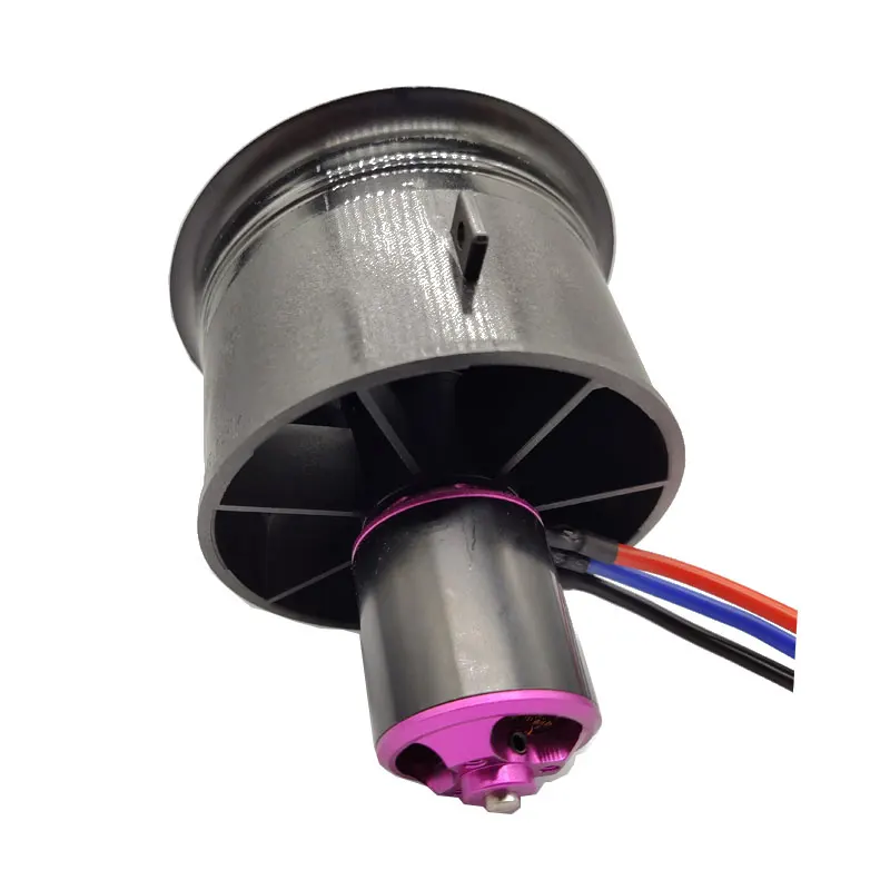 Hobbyhh 50A ESC 64 мм EDF плоскость вентилятора с 11 лезвиями рифленый вентилятор 3500KV мотор