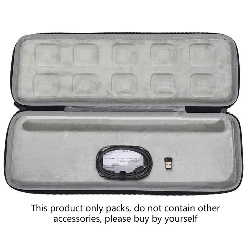 

EVA Hard Storage Case Protective Bag Box for logitech-MX Keys Advanced Keyboard