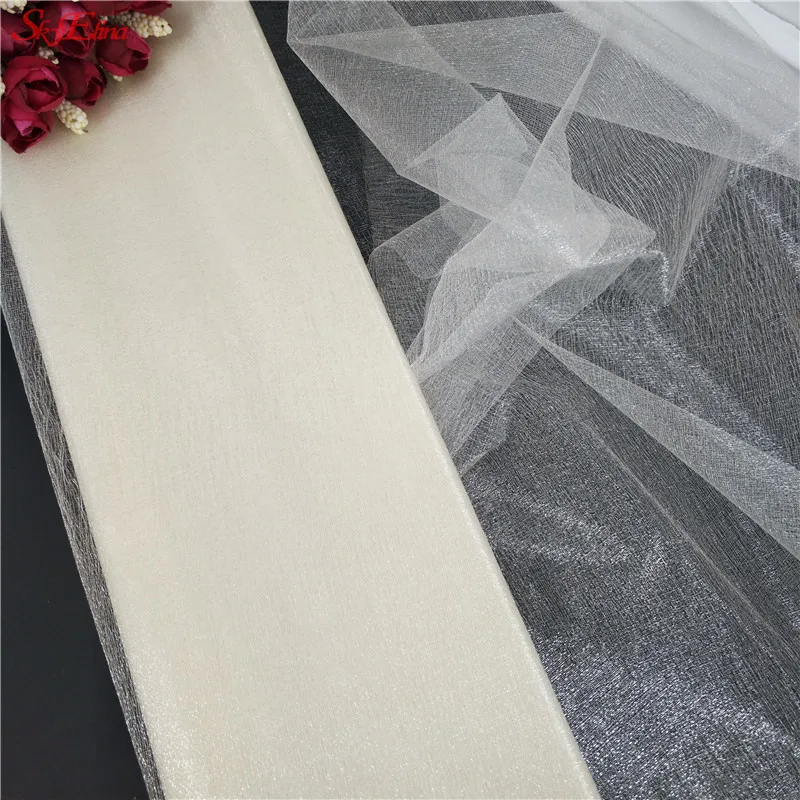 10mete рулонные Тюлевая ткань катушка Свадебные украшения пачка вечерние детские