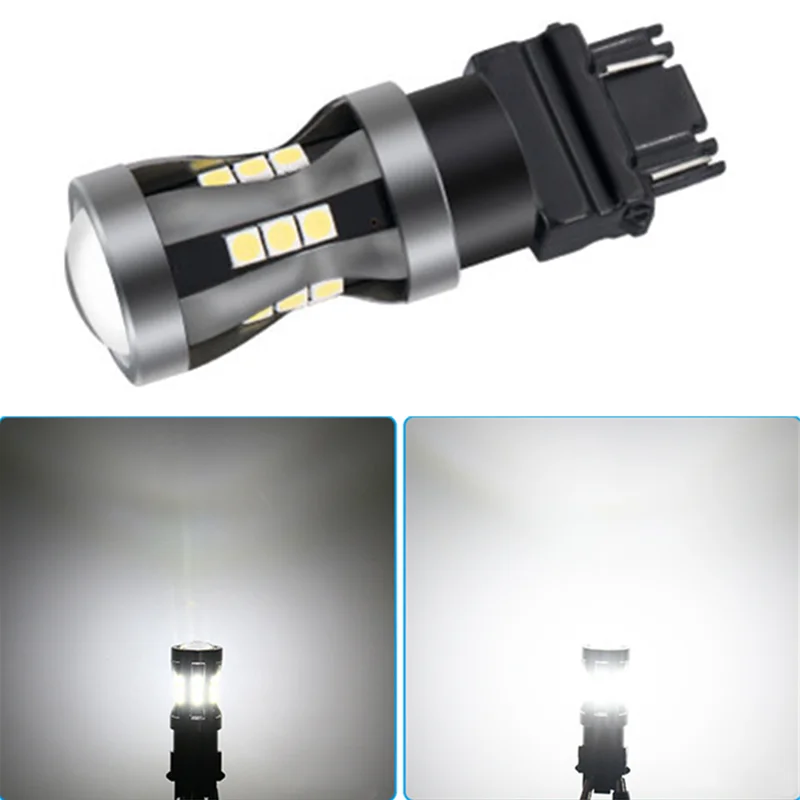 

1PCS T20 LED 7440 7443 W21W 3030 21SMD Canbus No Hyperflash 1156 BA15S P21W LED PY21W BAU15S LED for turn signal Brake light