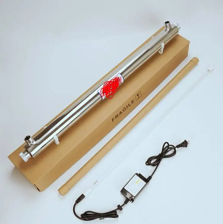 

1 комплект бактерицидных электронных балластов стандарта Австралии, лампа UV и нержавеющая камера и наперсток Qartz