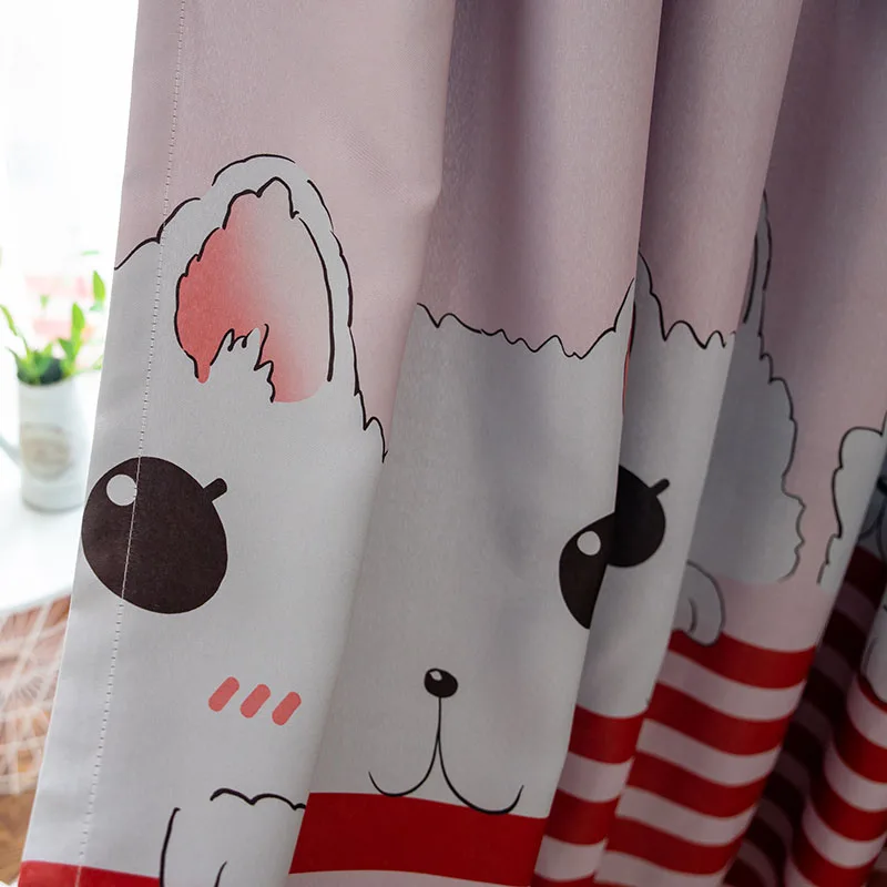 Мультфильм Шторы для Гостиная синие штаны с принтом &quotКот&quot шторы узором