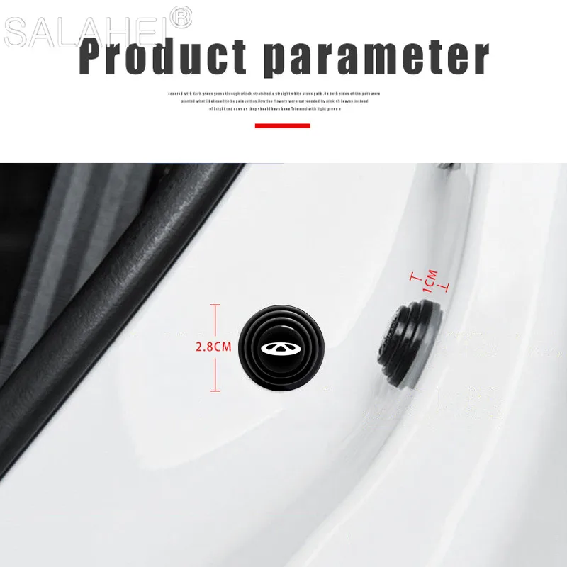 2/4 шт. звукоизоляционные наклейки на дверь автомобиля Chery Fulwin QQ Tiggo 3 5 T11 A1 A3