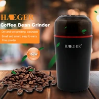 haeger home automatic electric portable bean grinder coffee bean grinder bean grinder dry grinder