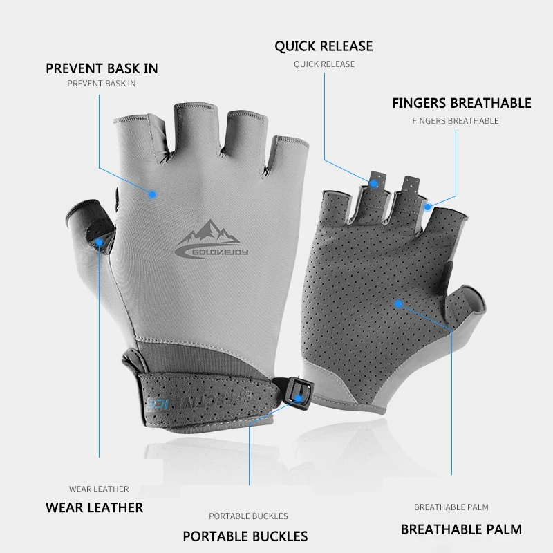 Велосипедные перчатки для гольфа уличные упражнения защита от солнца летняя