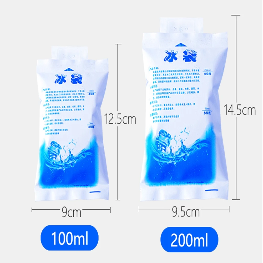 

10 шт., Многоразовые Пакеты для охлаждения напитков