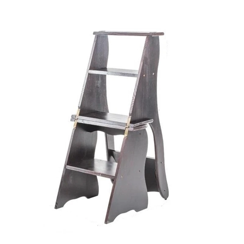 Оттоманский маленький складной внутренний стул Sgabelli Cucina Escalera Para Cocina Scaletta Legno Escaleta